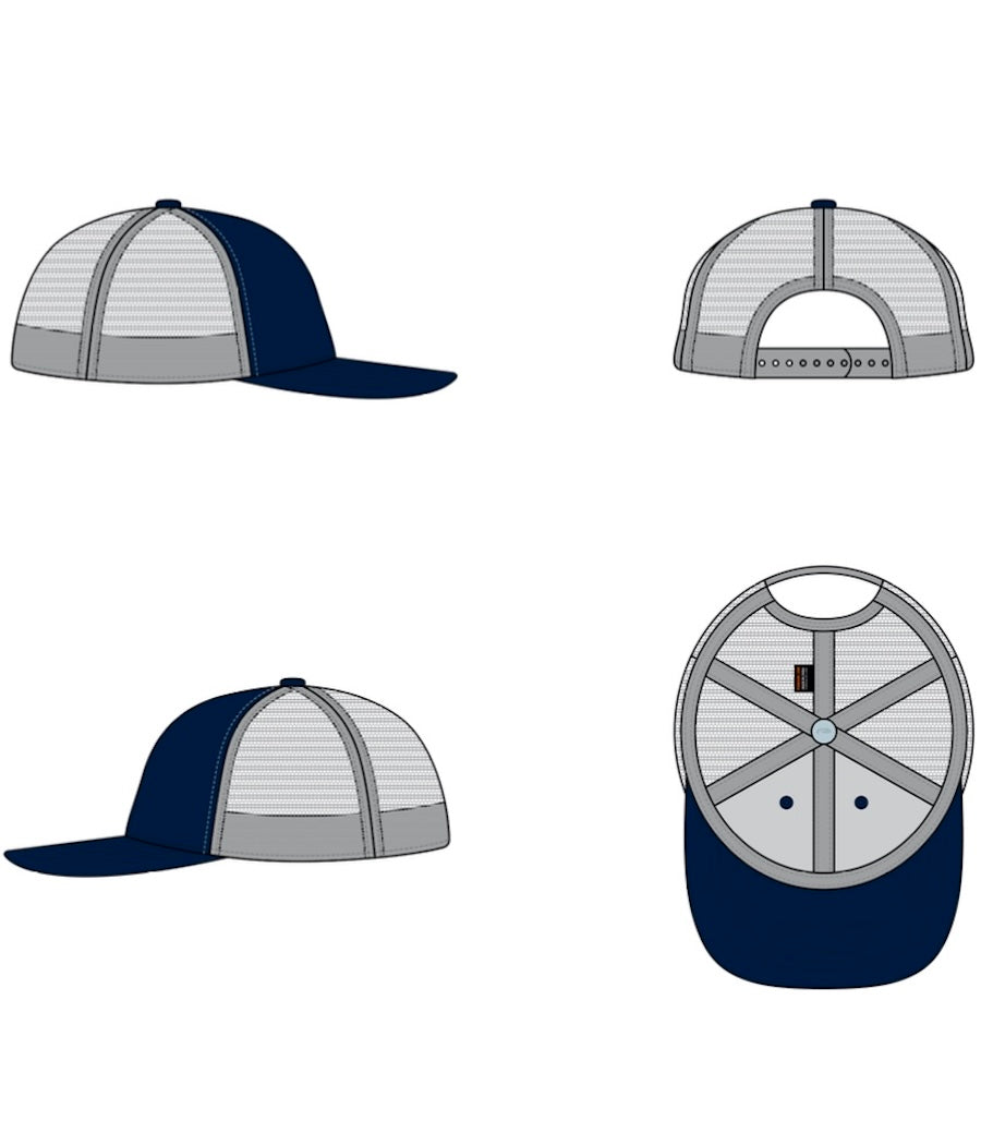 New Drink Local Trucker Cap - Grey, Green and Navy (Triumph)