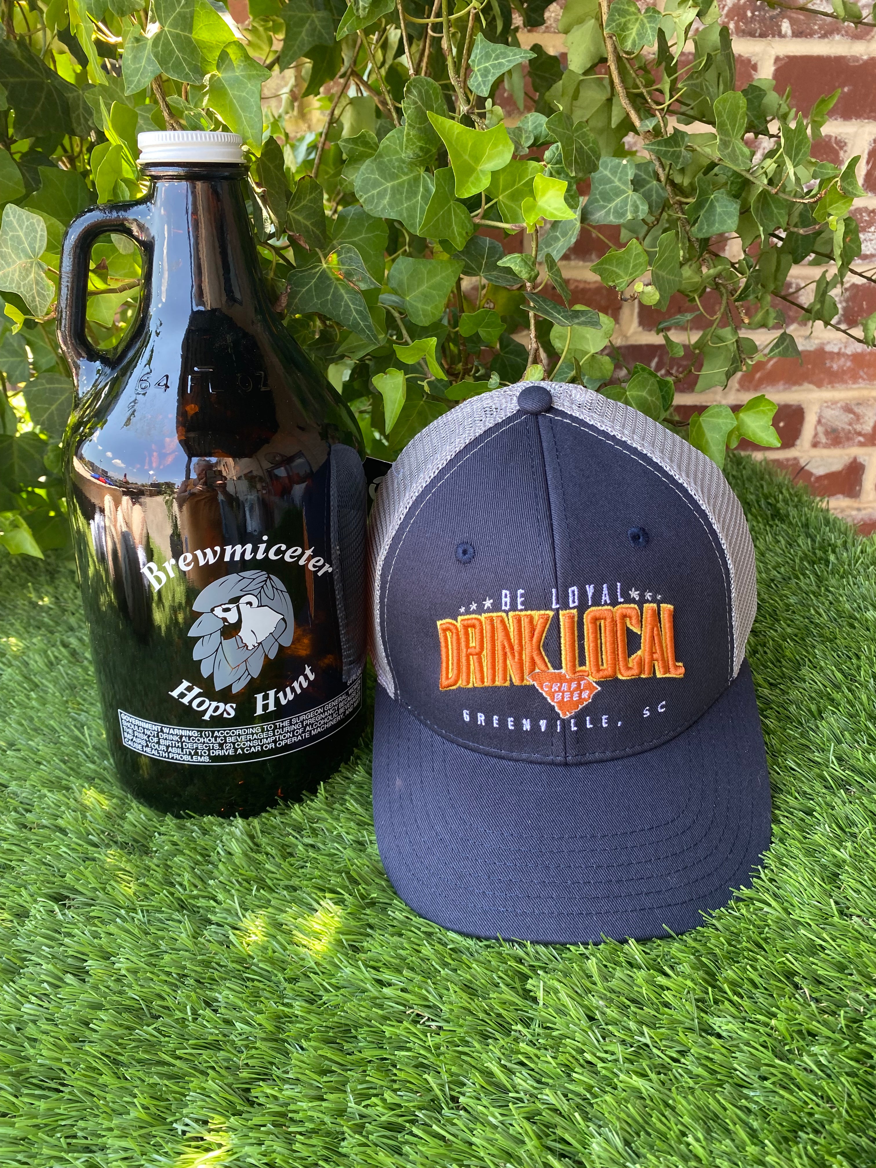 Casquette Trucker Beer Drinkers Of America - Bleue, Mesh, Suède, Taille Unique, Neuve