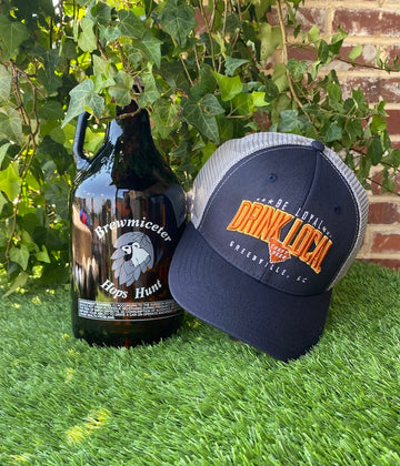 New Drink Local Trucker Cap - Navy, Orange and Gold (Swamp Rabbits)