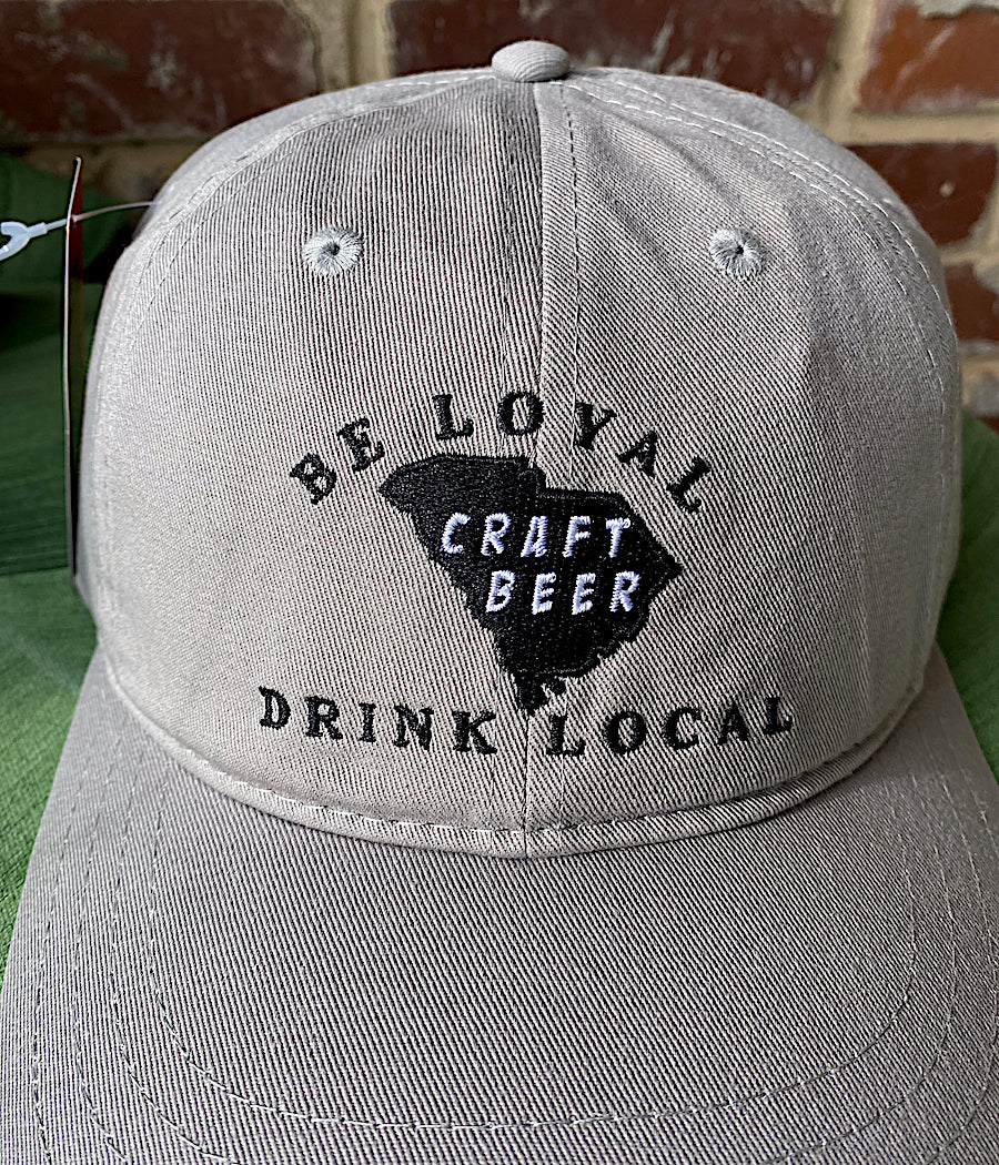 Be Loyal, Drink Local Craft Beer Relax Fit Steel Baseball Cap