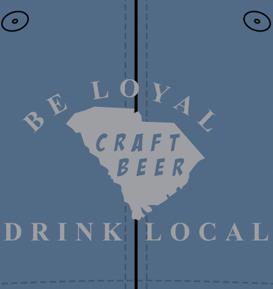 Be Loyal, Drink Local Craft Beer Trucker Hat Slate/Steel